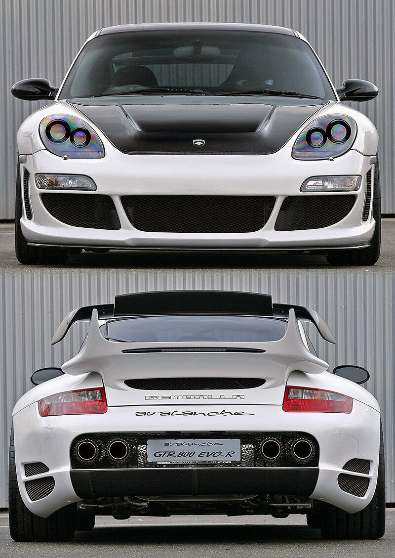2008 Porsche 911 Turbo Gemballa uçqun GTR 800 evo r 