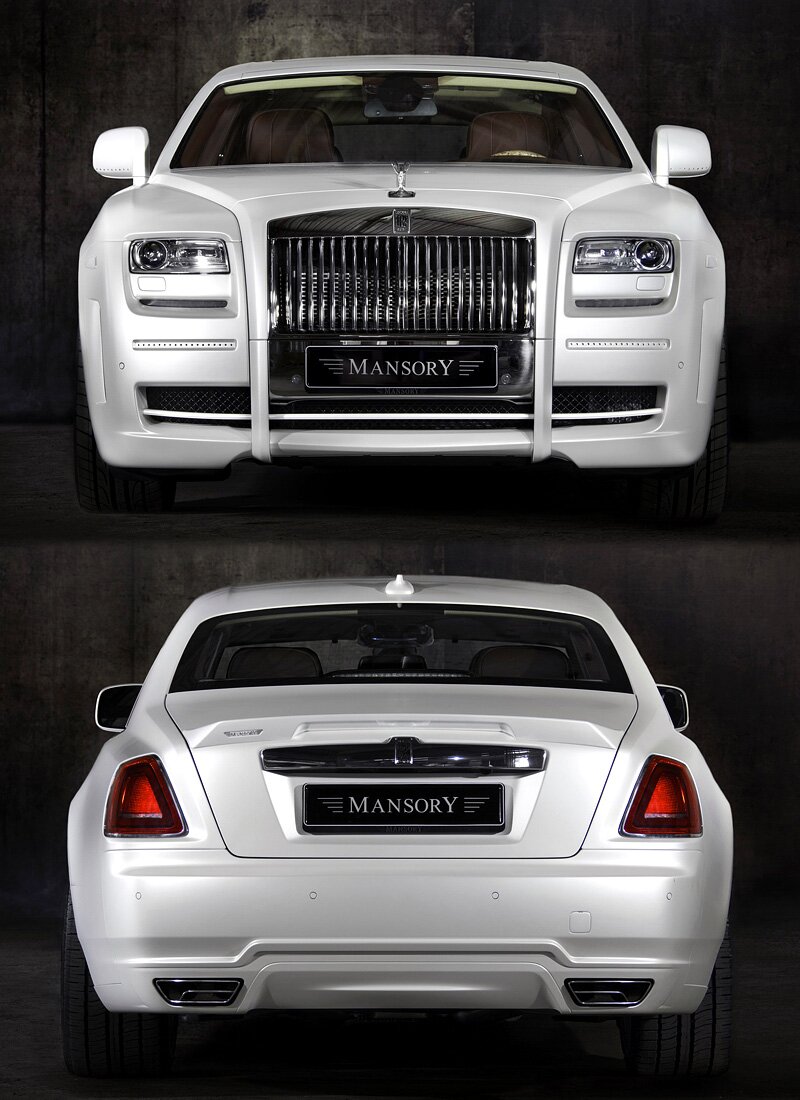 2010 Rolls Royce fantazmë fantazmë Rindertimi bardhë kufizuar 